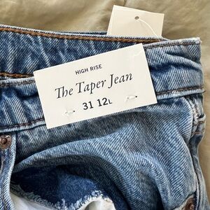 Abercrombie and Fitch Taper Jeans Brand New Size 31, 12L Women’s